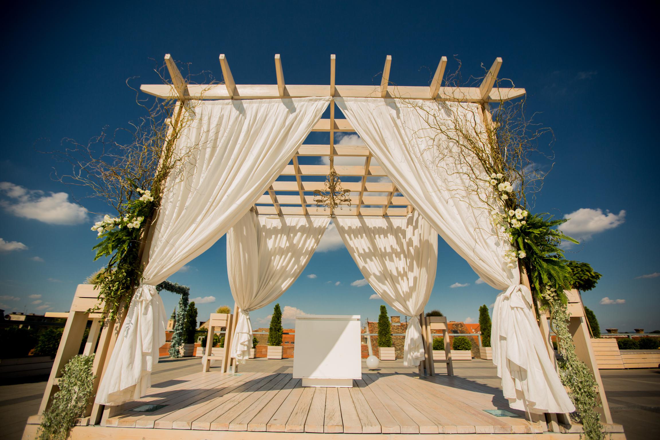 Event setup arch display
